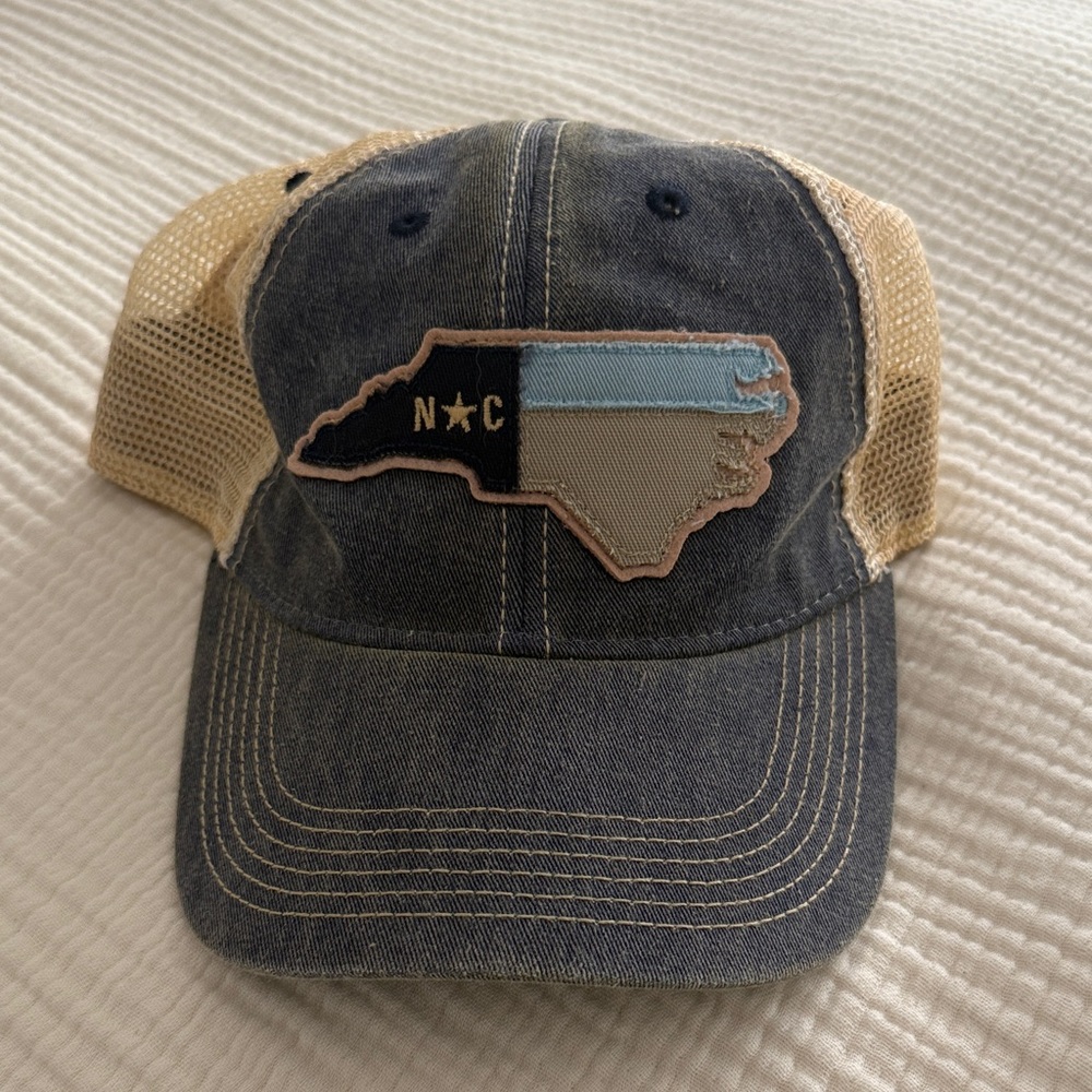 Legacy Trucker Hat North Carolina - Black and Tan